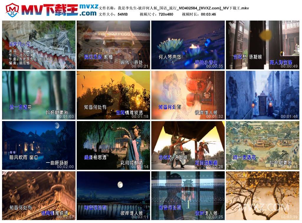 我是李先生-彼岸何人候_国语_流行_MD402584